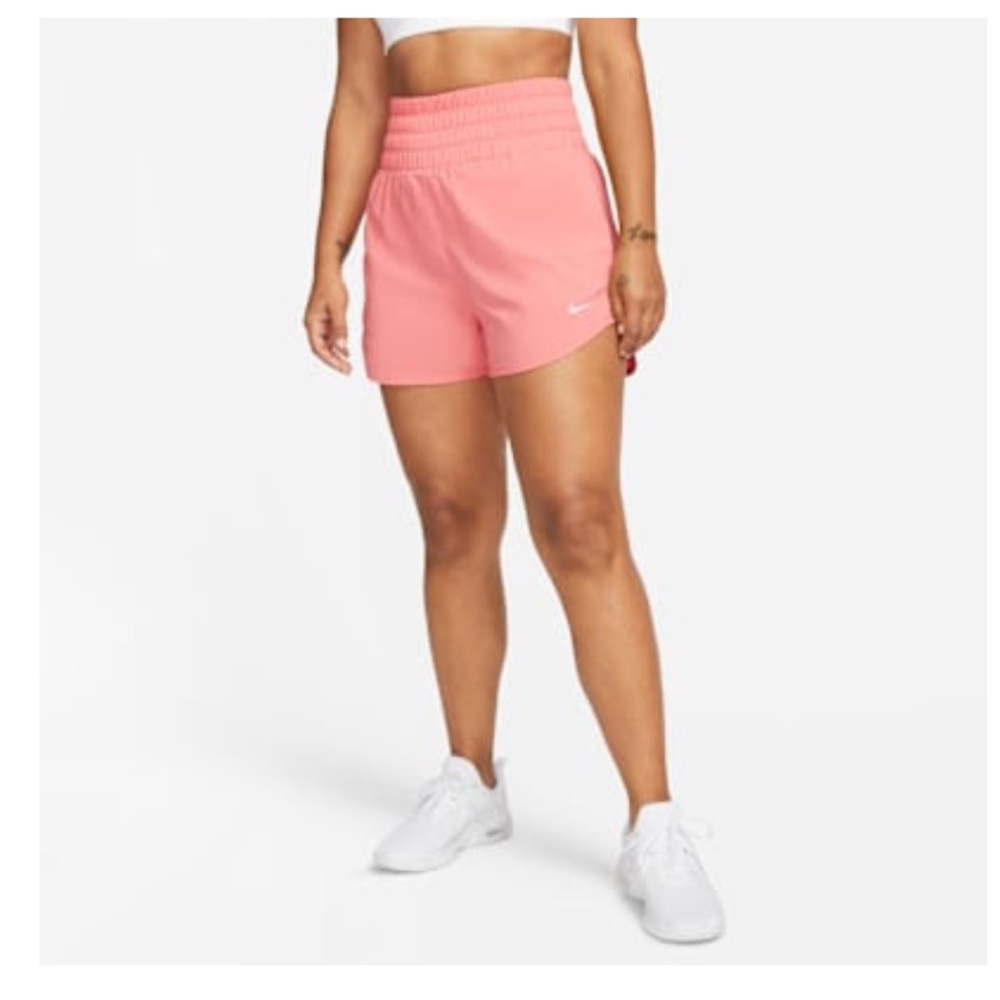 Like New Nike Women's Dri-FIT Ultra High-Waisted 3" Brief-Lined Shorts. Size M